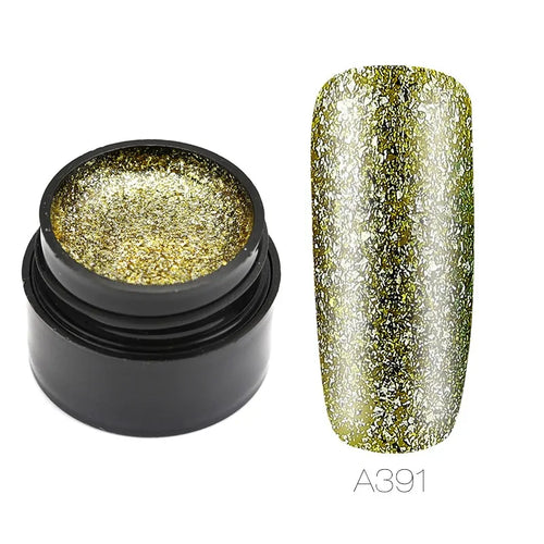 Hybrid Varnishes Gel Nail Polish Set Glitter