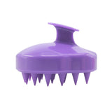 Silicone Handheld Scalp Massage Brush for Shower Hair Cleaning